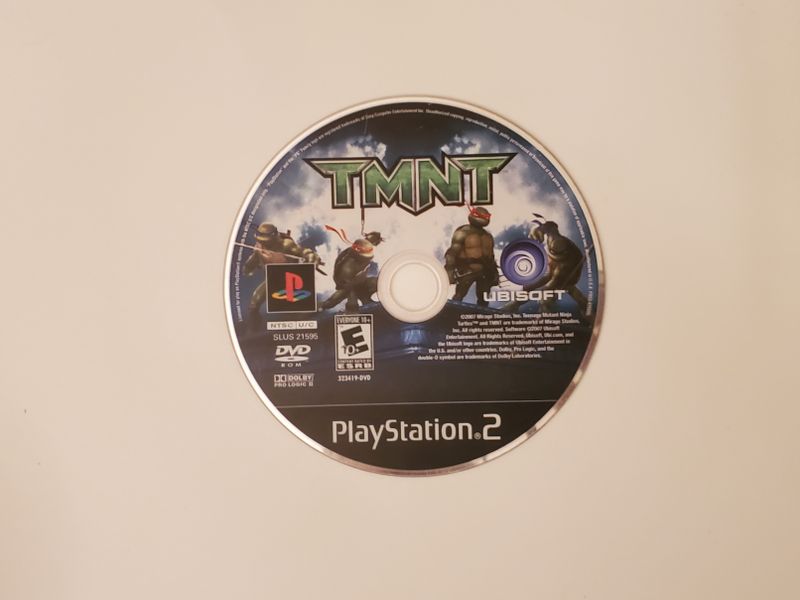 Sony Playstation 2 TMNT video game