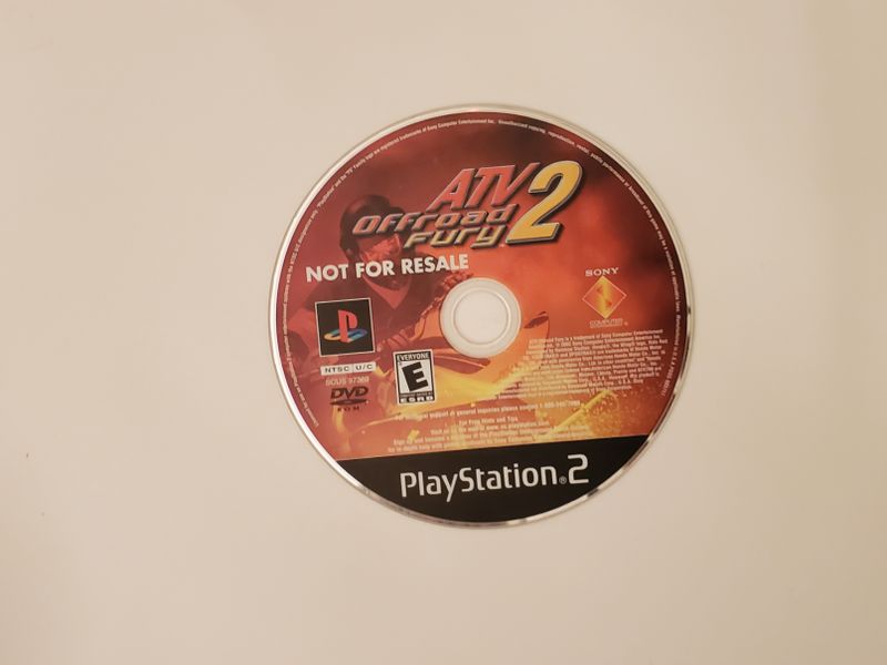 Sony Playstation 2 ATV Offroad Fury 2 [Not for Resale] video game