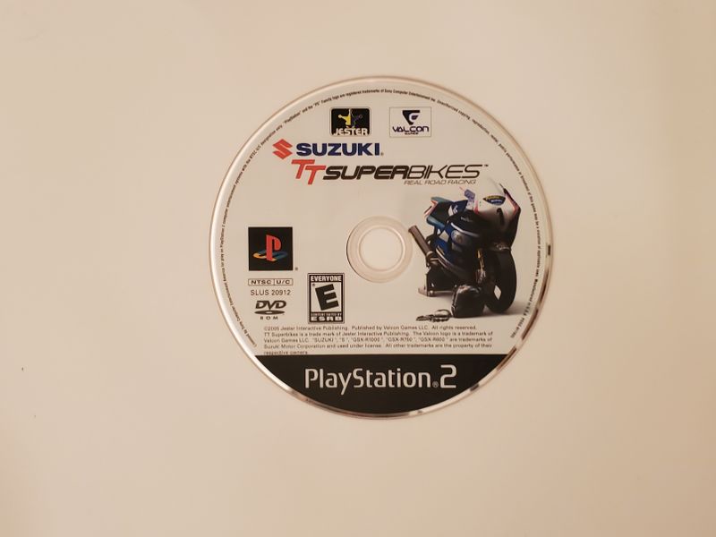 Sony PlayStation 2 Suzuki TT Superbikes: Real Road Racing video game