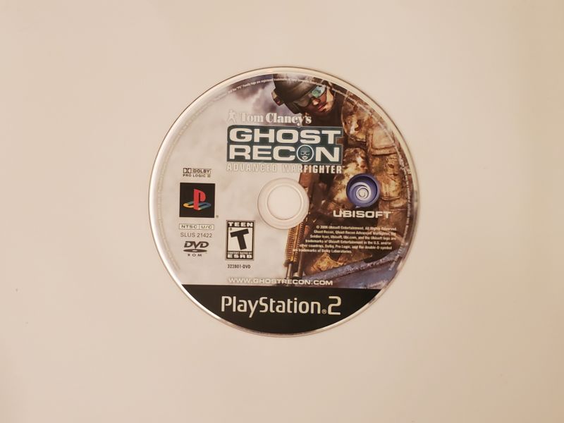Sony PlayStation 2 Tom Clancy's Ghost Recon: Advanced Warfighter video game