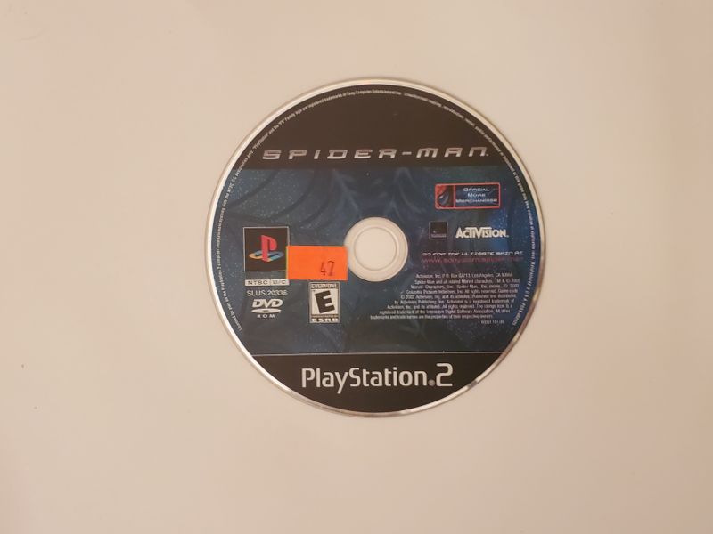 Sony PlayStation 2 Spider-Man video game