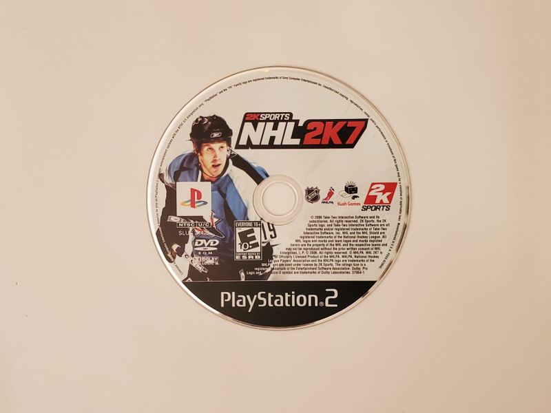 Sony Playstation 2 NHL 2K7 video game