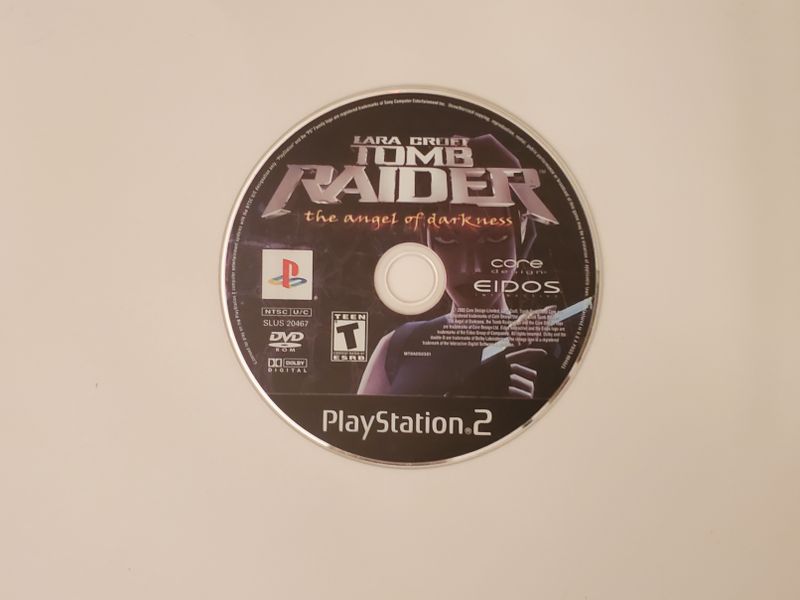 Sony PlayStation 2 Lara Croft Tomb Raider: The Angel of Darkness video game