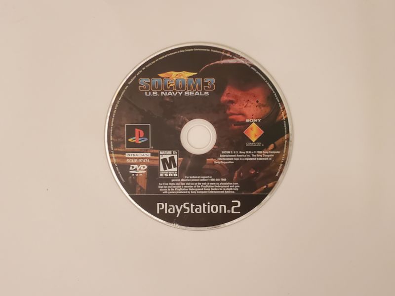 Sony PlayStation 2 SOCOM 3: U.S. Navy SEALs video game
