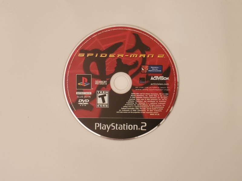 Sony PlayStation 2 Spider-Man 2 (Standard Edition) video game