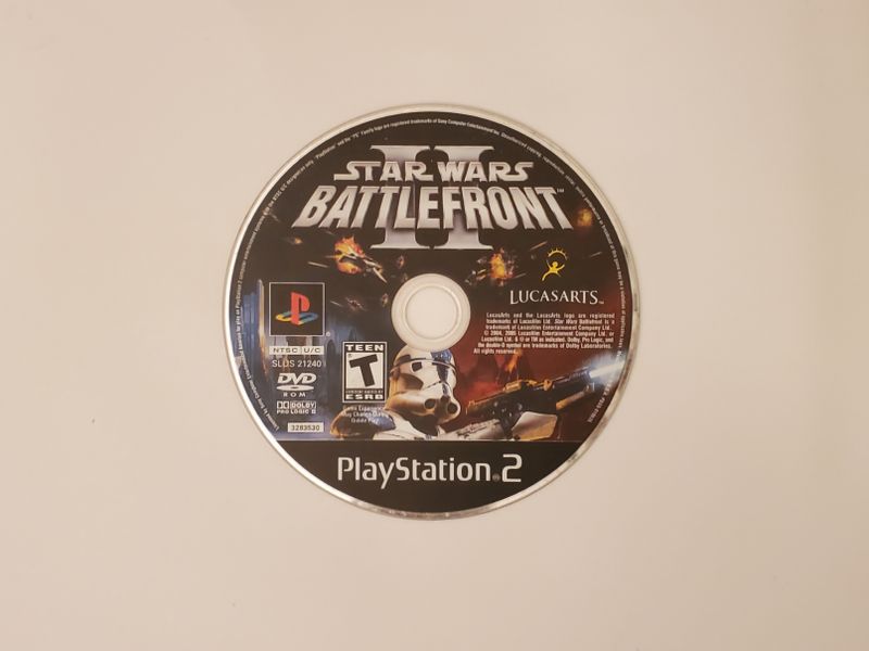 Sony PlayStation 2 Star Wars: Battlefront II video game
