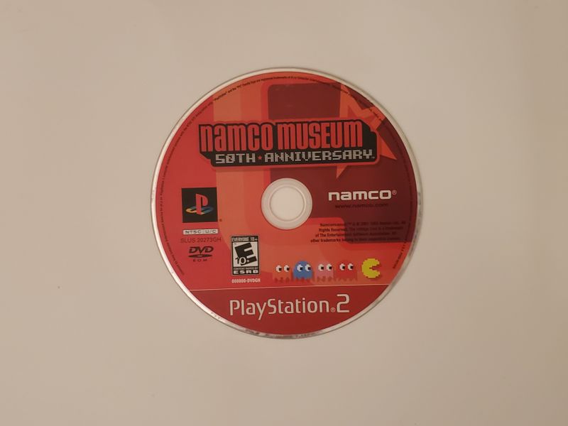 Sony Playstation 2 Namco Museum 50th Anniversary video game