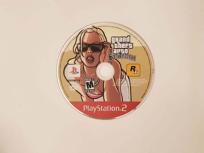 Sony Playstation 2 Grand Theft Auto San Andreas video game