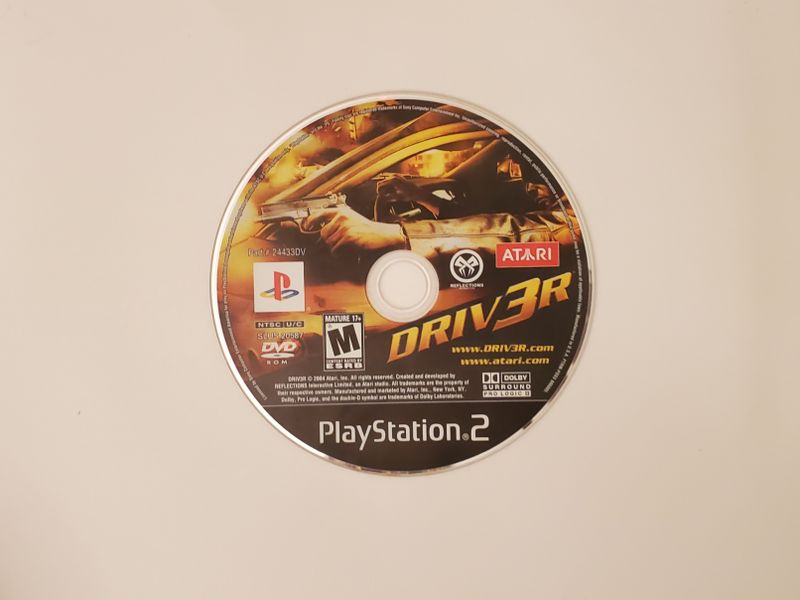 Sony PlayStation 2 DRIV3R video game
