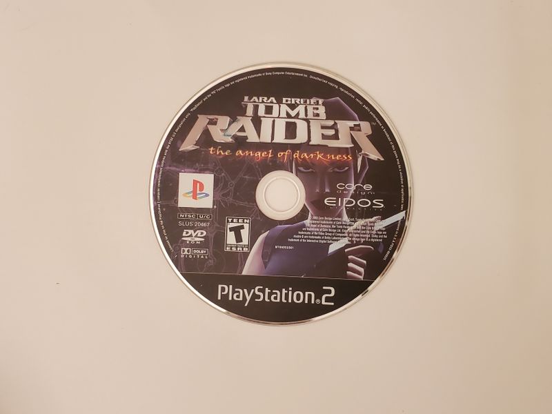 Sony PlayStation 2 Lara Croft Tomb Raider: The Angel of Darkness video game