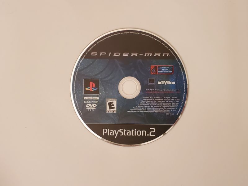 Sony PlayStation 2 Spider-Man video game