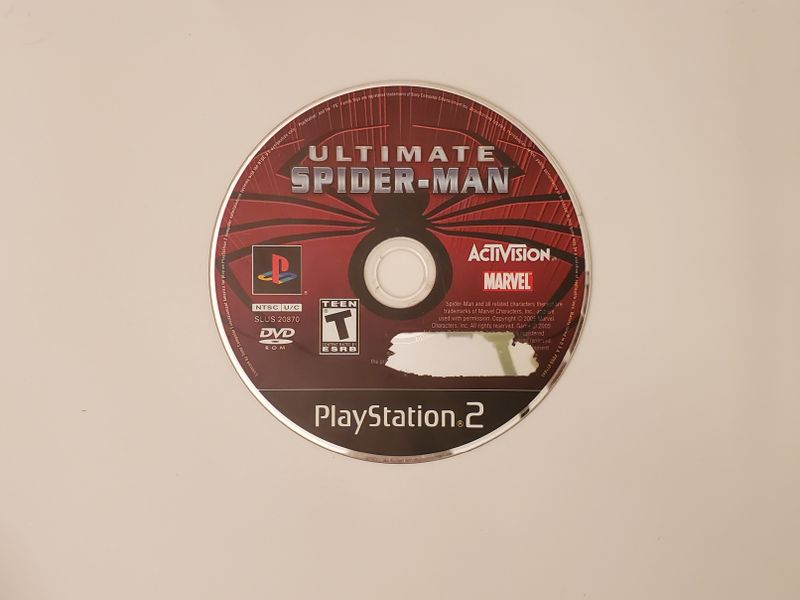 Sony Playstation 2 Ultimate Spiderman video game
