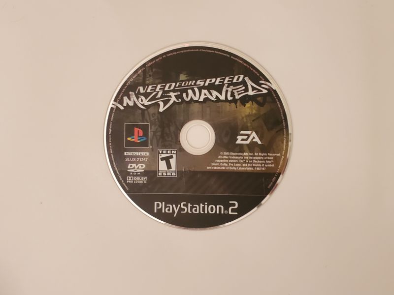 Sony Playstation 2 Need for Speed Most Wanted video game