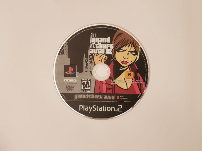 Sony PlayStation 2 Grand Theft Auto III (The Trilogy) video game