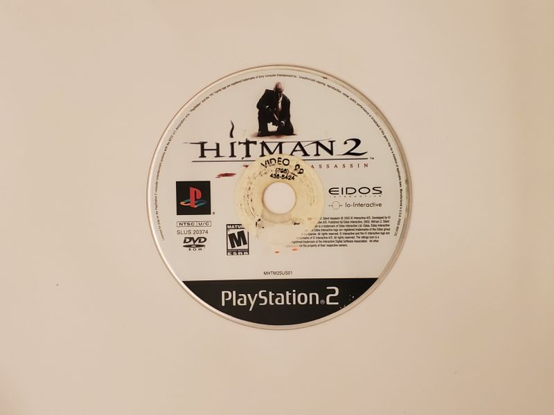 Sony PlayStation 2 Hitman 2: Silent Assassin video game