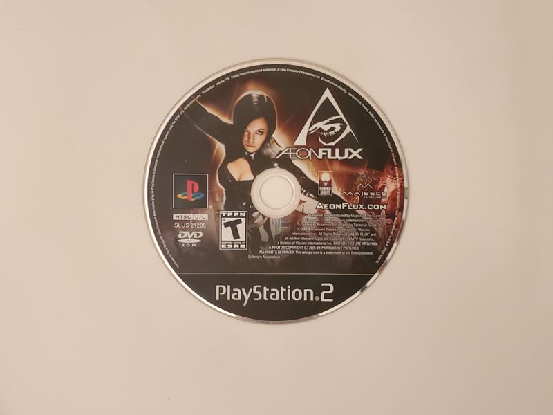 Sony Playstation 2 Aeon Flux video game