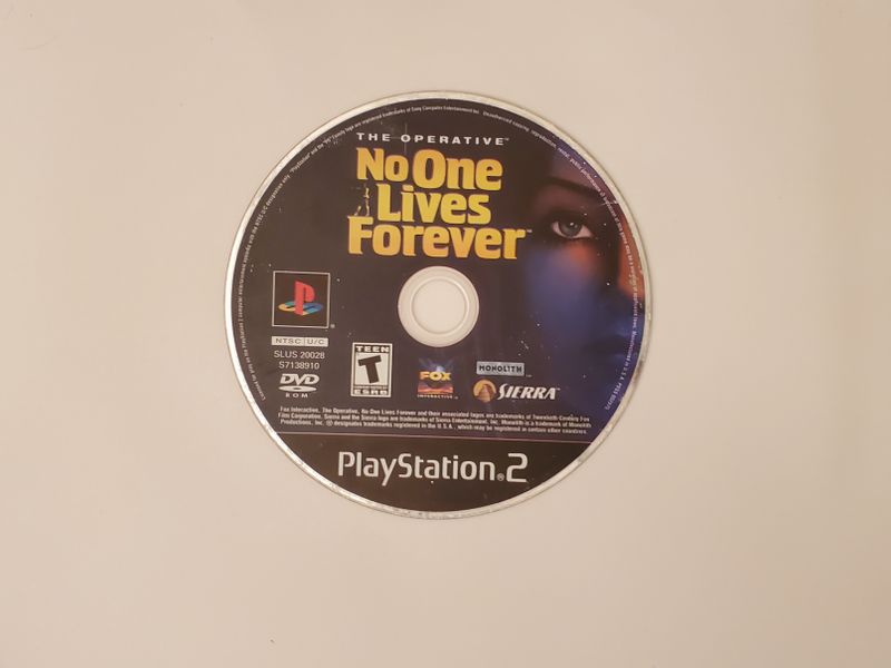 Sony PlayStation 2 The Operative: No One Lives Forever video game