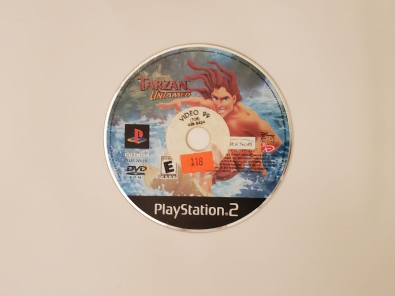 Sony PlayStation 2 Disney's Tarzan: Untamed video game