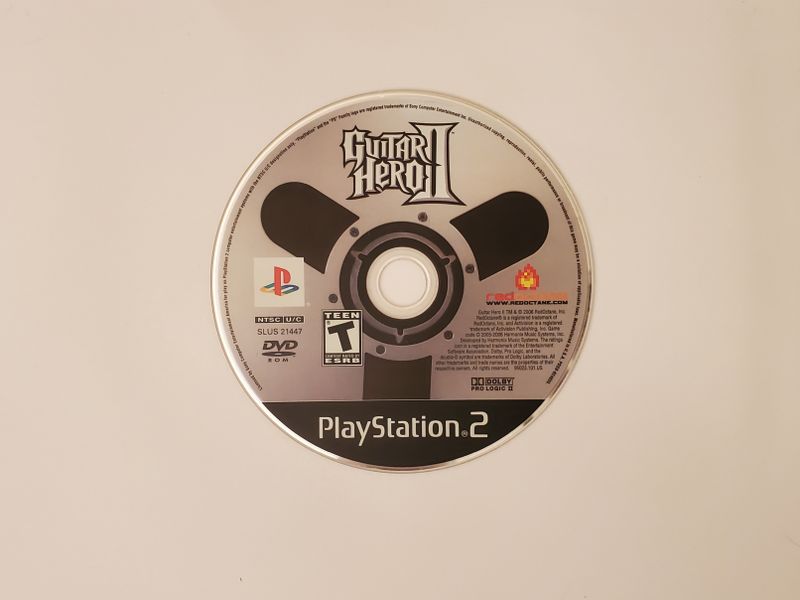 Sony Playstation 2 Guitar Hero II video game