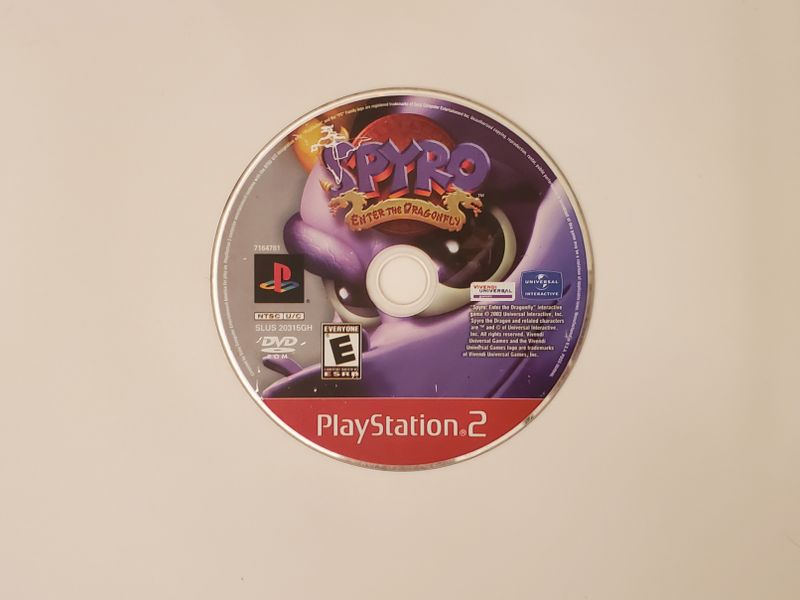 Sony Playstation 2 Spyro Enter the Dragonfly video game