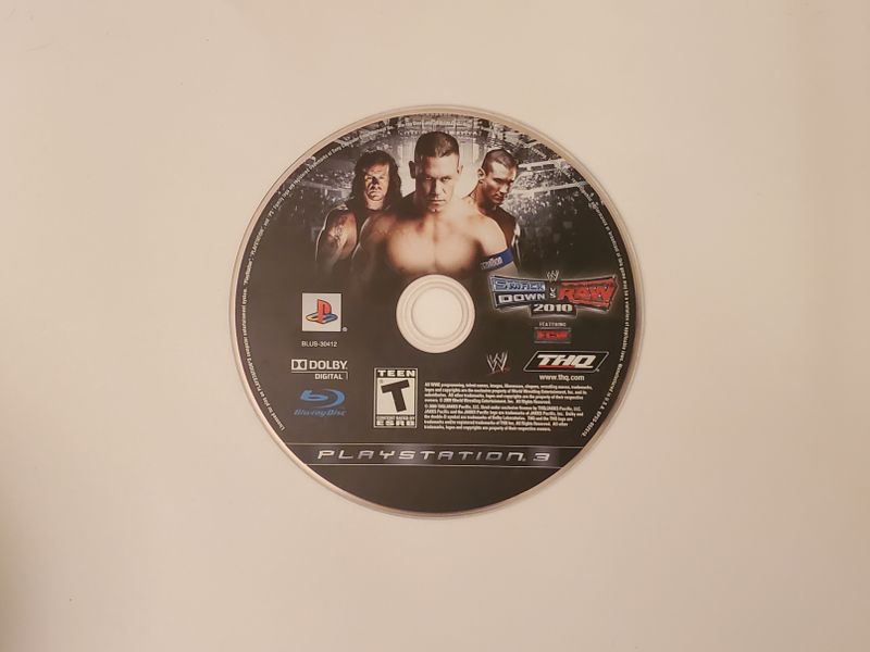 Sony Playstation 3 WWE Smackdown vs. Raw 2010 video game