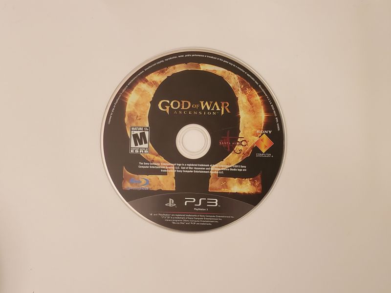 Sony Playstation 3 God of War Ascension video game