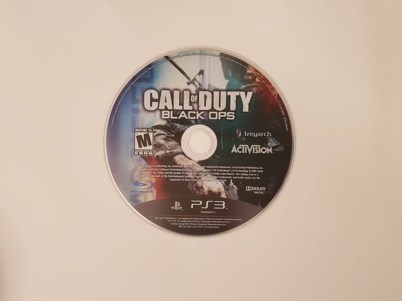 Sony Playstation 3 Call of Duty Black Ops video game