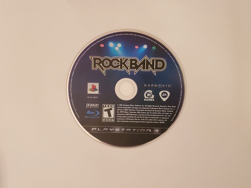 Sony Playstation 3 Rock Band video game