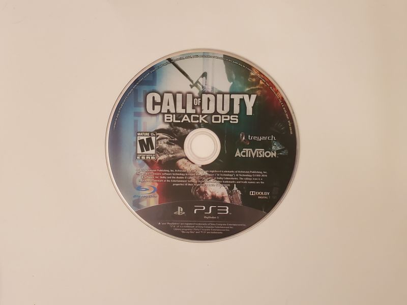 Sony Playstation 3 Call of Duty Black Ops video game