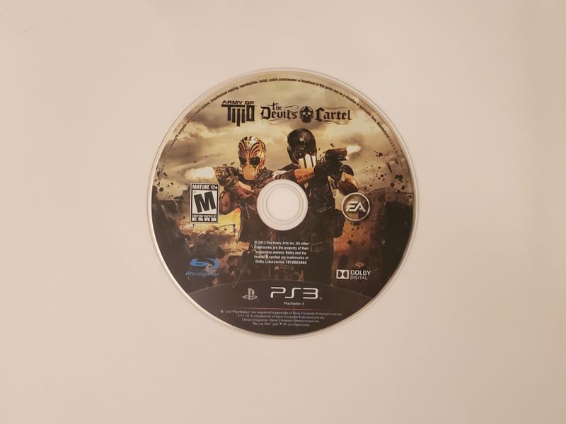 Sony Playstation 3 Army of Two: The Devils Cartel video game