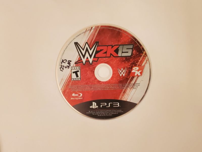 Sony Playstation 3 WWE 2K15 video game
