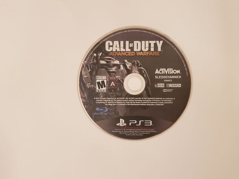 Sony Playstation 3 Call of Duty Advanced Warfare video game