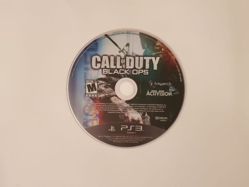 Sony Playstation 3 Call of Duty Black Ops video game