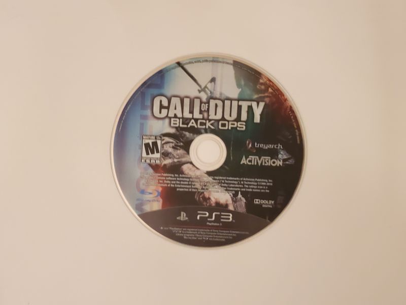 Sony Playstation 3 Call of Duty Black Ops video game
