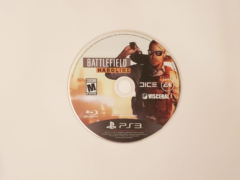 Sony Playstation 3 Battlefield Hardline video game