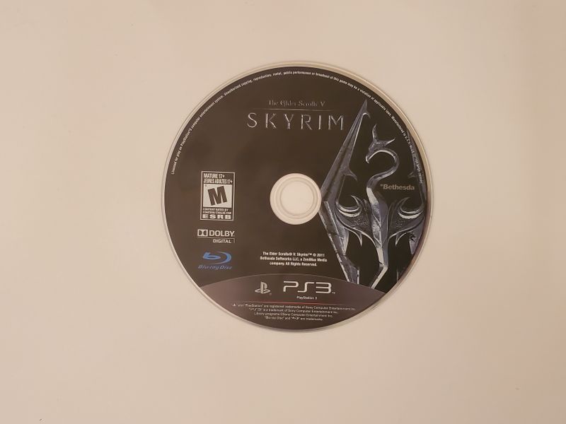 Sony Playstation 3 Elder Scrolls V: Skyrim video game