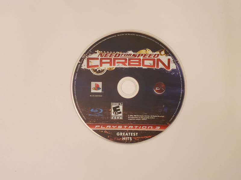Sony Playstation 3 Need for Speed Carbon [Greatest Hits] video game