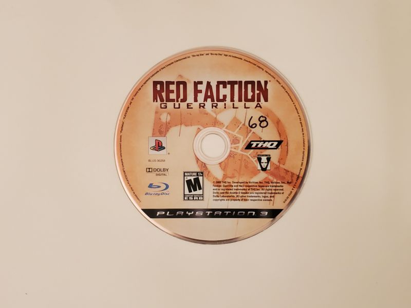 Sony Playstation 3 Red Faction: Guerrilla video game