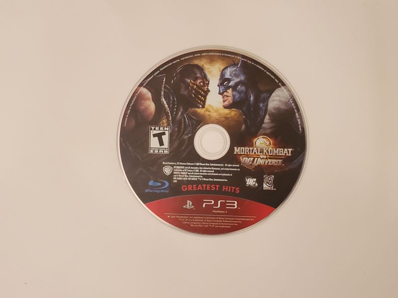 Sony Playstation 3 Mortal Kombat vs. DC Universe [Greatest Hits] video game