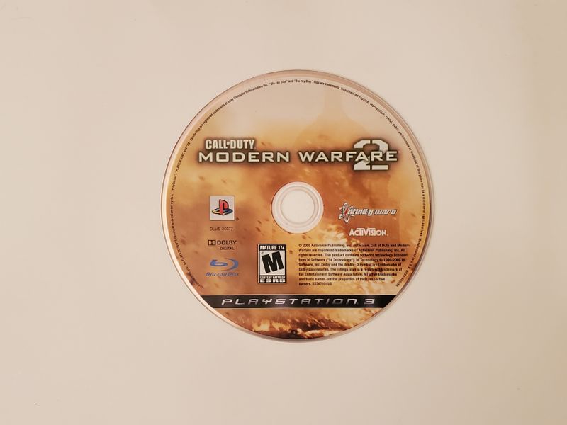 Sony Playstation 3 Call of Duty Modern Warfare 2 video game