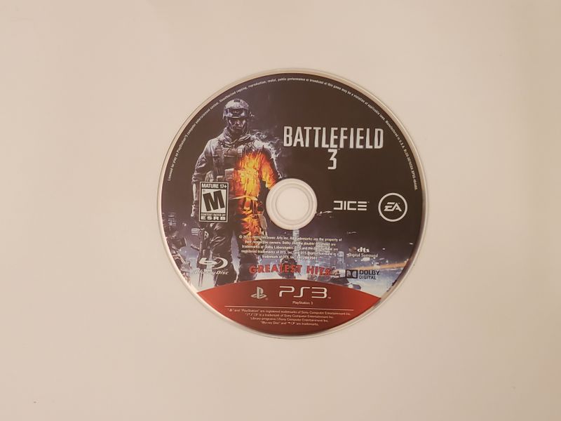 Sony Playstation 3 Battlefield 3 [Greatest Hits] video game