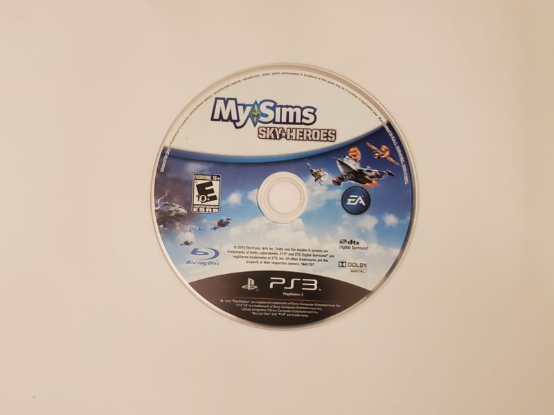 Sony Playstation 3 MySims SkyHeroes video game