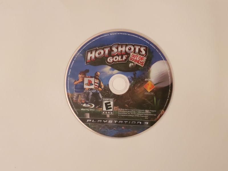 Sony Playstation 3 Hot Shots Golf Out of Bounds video game