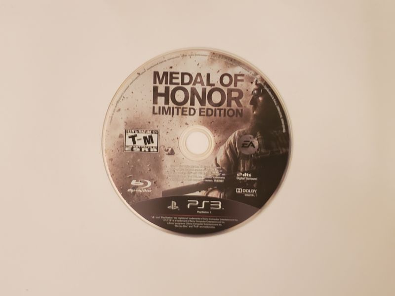 Sony Playstation 3 Medal of Honor Limited Edition video game