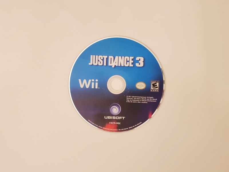 Nintendo Wii Just Dance 3 video game
