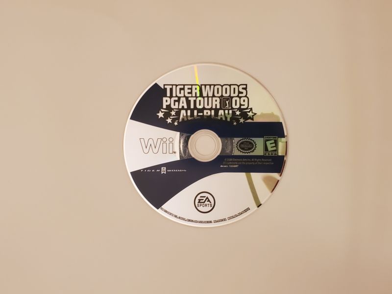 Nintendo Wii Tiger Woods PGA Tour 09 All-Play video game