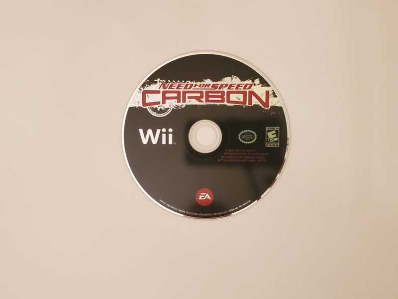 Nintendo Wii Need for Speed Carbon video game
