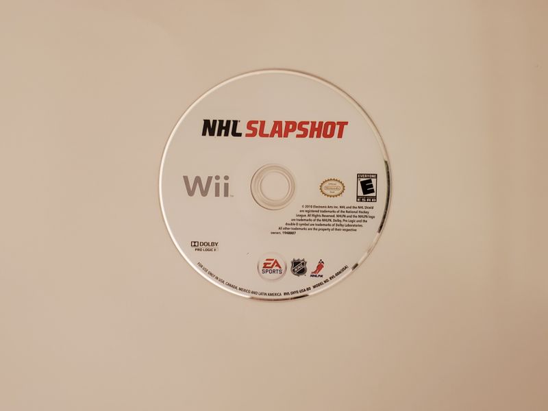 Nintendo Wii NHL Slapshot video game