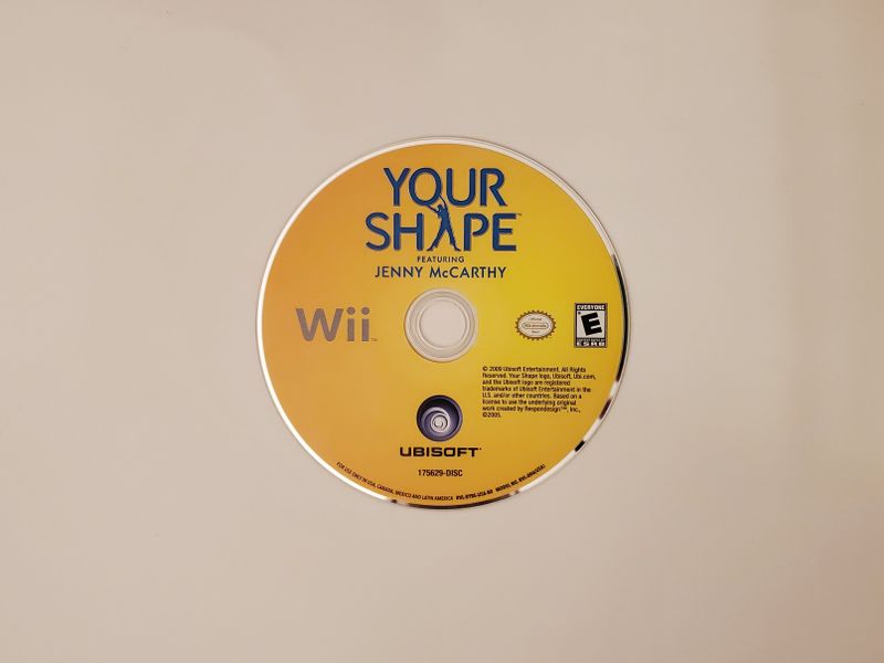 Nintendo Wii Your Shape featuring Jenny McCarthy video game