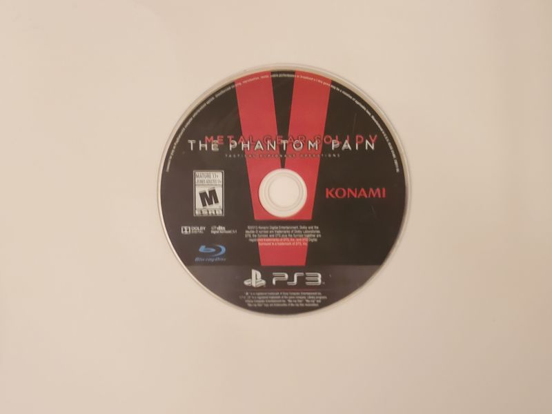Sony Playstation 3 Metal Gear Solid V: The Phantom Pain video game